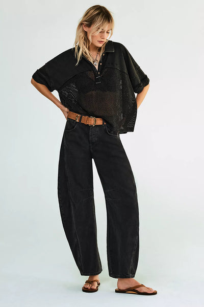 Free People - Good Luck Mid Rise Barrel