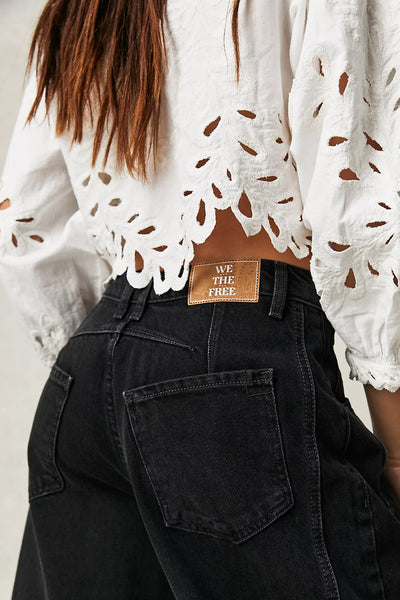 Free People - Good Luck Mid Rise Barrel