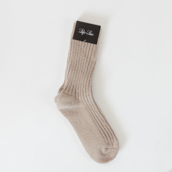 Lyla & Luxe - Cotton Cashmere Socks