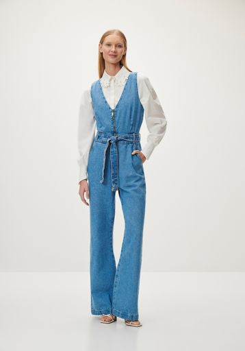 Lez A Lez - Denim Jumpsuit