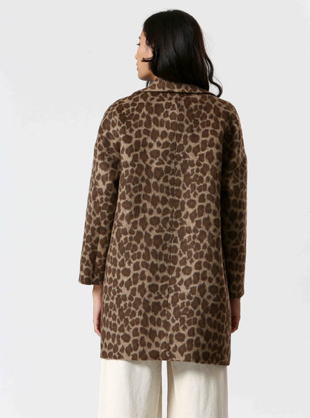 The Korner - Leopard Coat (Short)