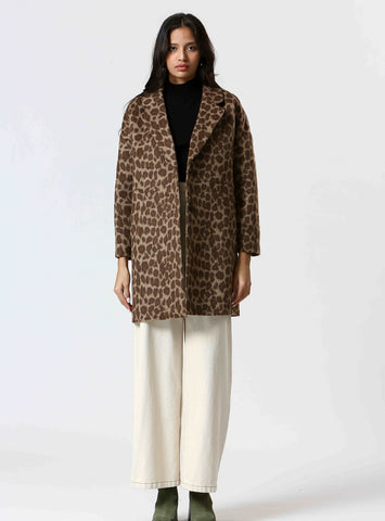 The Korner - Leopard Coat (Short)