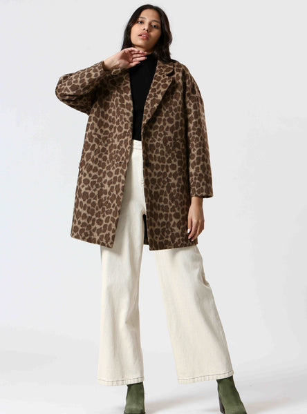 The Korner - Leopard Coat (Short)