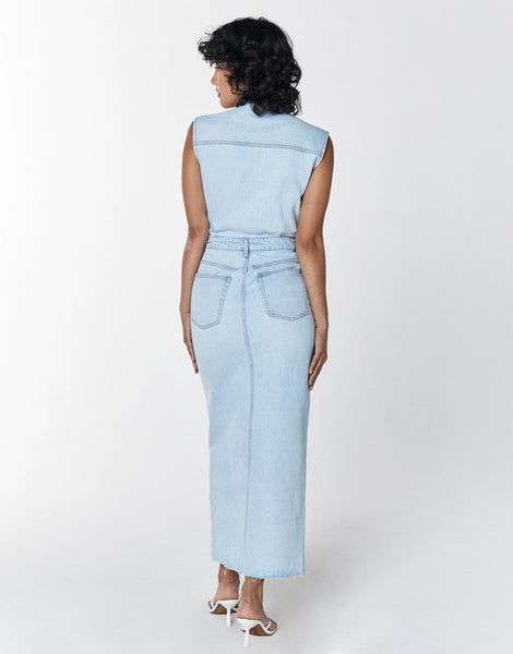 Unpublished - Wyatt Denim Trucker Dress