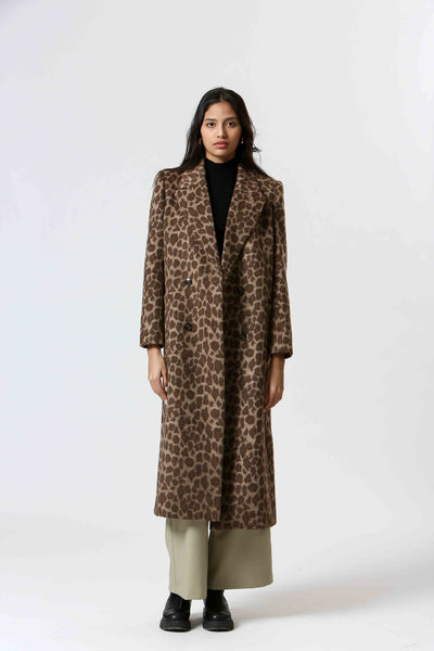 The Korner - Leopard Jacket (Long)