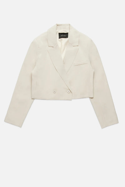 DÈLUC - Caterina Crop Blazer